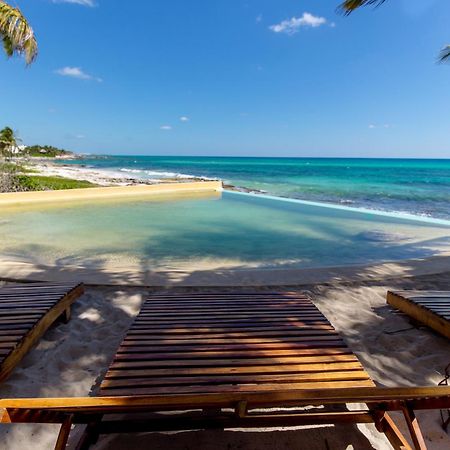 Angelina 28 Beachfront And Family Apartments - Modern And Relaxing Long Stays - 20 Min From Cancun Airport Puerto Morelos Dış mekan fotoğraf