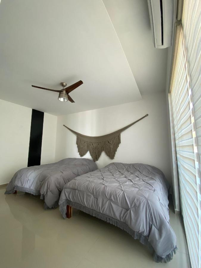 Angelina 28 Beachfront And Family Apartments - Modern And Relaxing Long Stays - 20 Min From Cancun Airport Puerto Morelos Dış mekan fotoğraf